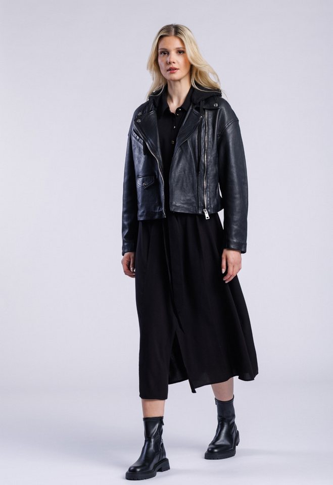 Freaky Nation Lederjacke Black Vibe-FN von Freaky Nation