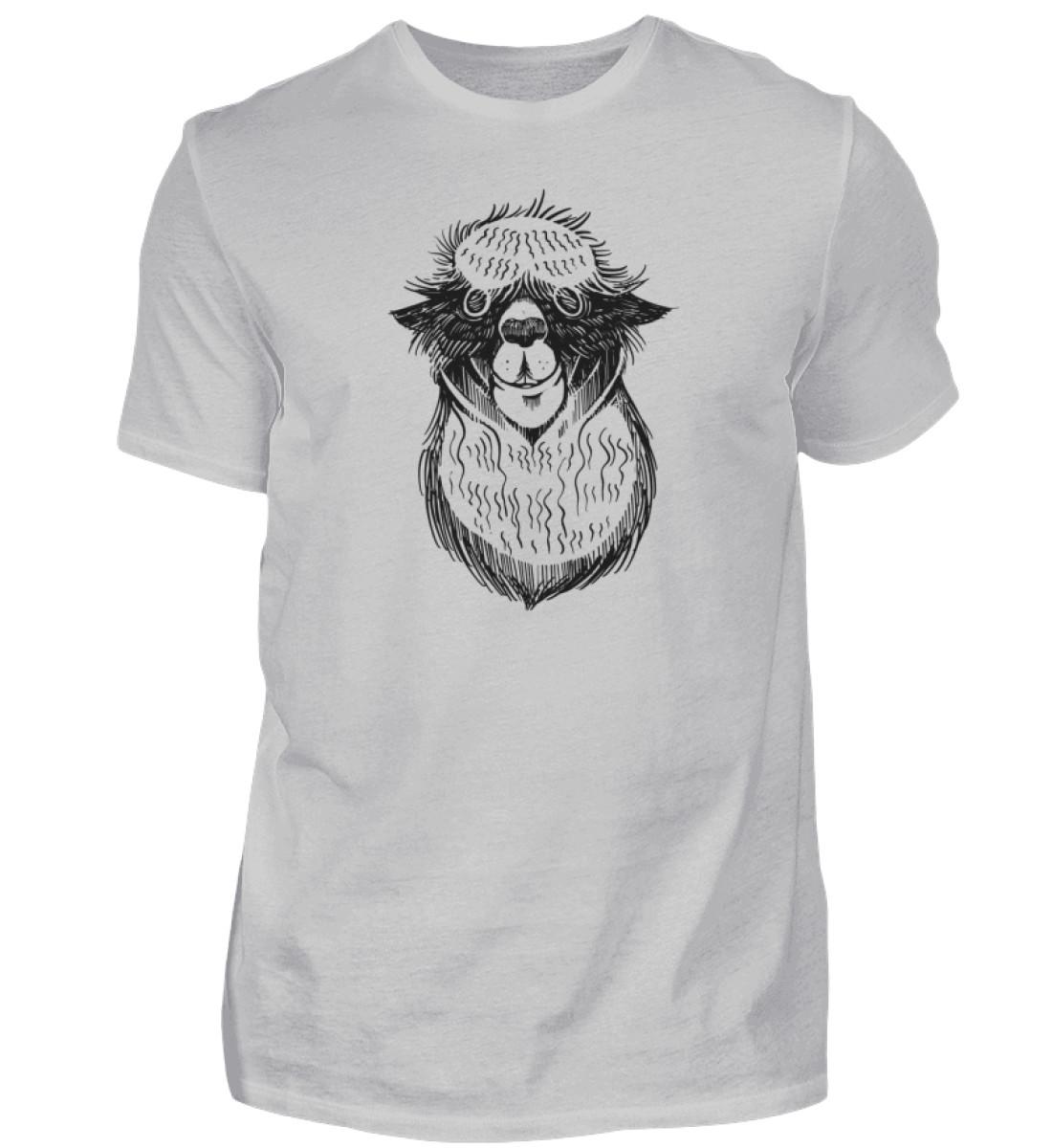 Lustiges Alpaka Shirt Herren, Geschenk Für Ihn, T-Shirt Männer, Fun Tiermotiv, Witziges Lama Shirt, Humor Vintage von FreakyDesignShop