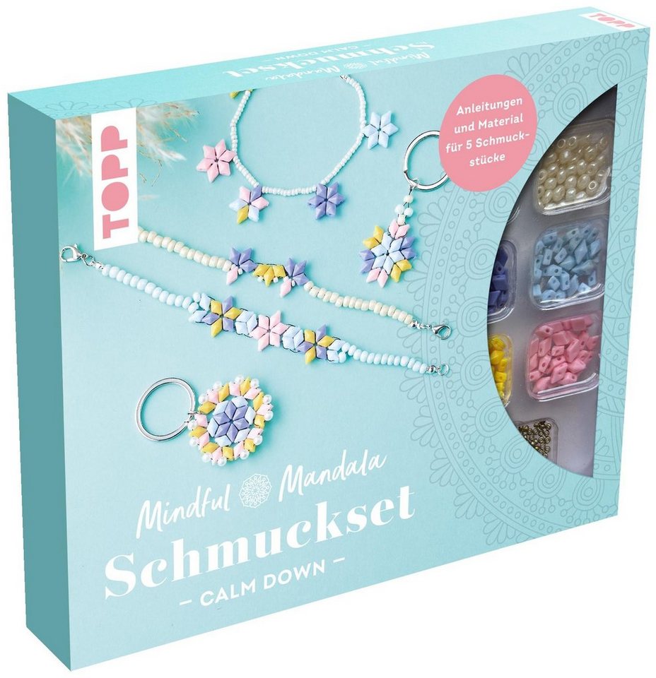 Frech Verlag Schlüsselanhänger Mindful Mandala - Schmuckset Calm down. Mit Anleitung und Material ... Frech Verlag Schlüsselanhänger Mindful Mandala - Schmuckset Calm down. Mit Anleitung und Material ... von Frech Verlag