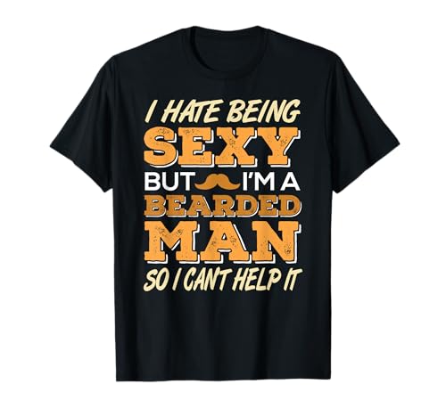 Bärtig und unwiderstehlich Spruch für Männer T-Shirt Bärtig und unwiderstehlich Spruch für Männer T-Shirt von Freche Bartwitze für selbstbewusste Typen