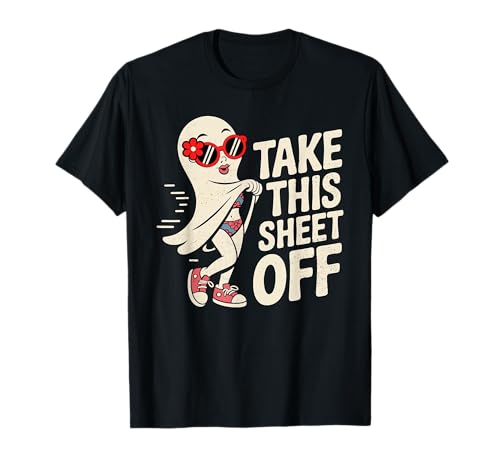 Nehmen Sie Dieses Blatt von lustigem Halloween Ghost Girl T-Shirt von Freche Halloween -Vibes arttz