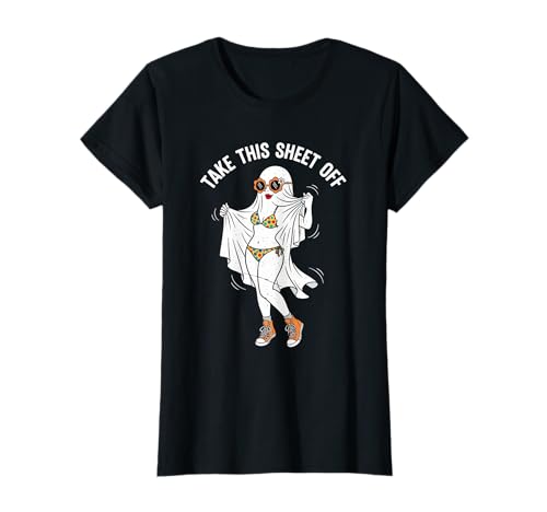 Nehmen Sie Dieses Boo -Blatt von Funny Halloween Ghost Girl T-Shirt von Freche Halloween -Vibes arttz