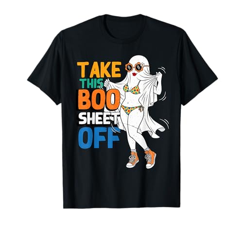 Nehmen Sie Dieses Boo -Blatt von Funny Halloween Ghost Girl T-Shirt von Freche Halloween -Vibes arttz