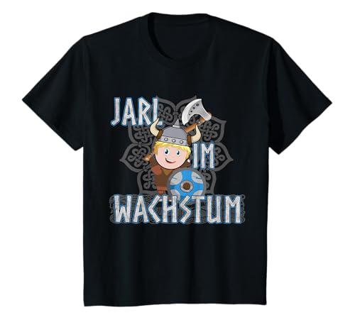 Kinder Kinder kleiner Wikinger Jarl im Wachstum - Viking Barbaren T-Shirt Kinder Kinder kleiner Wikinger Jarl im Wachstum - Viking Barbaren T-Shirt von Freche Kinder Mode Kindergeburtstage Jungs Mädchen