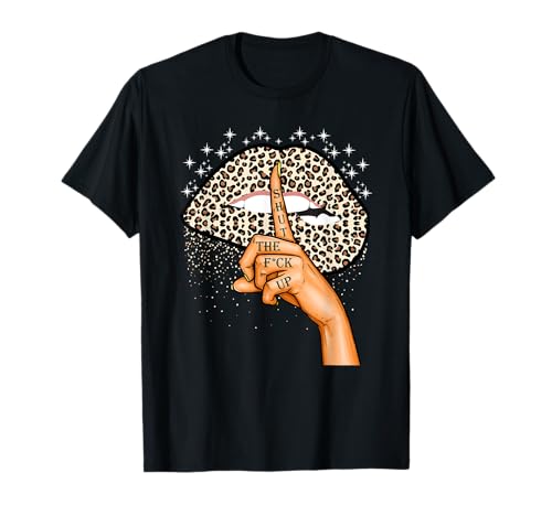 Inked Woman | Gepard Animal Print Leopard Lippen Kussmund T-Shirt Inked Woman | Gepard Animal Print Leopard Lippen Kussmund T-Shirt von Frecher Animal Print Kussmund