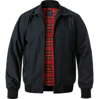 Fred Perry Herren Jacke schwarz unifarben von Fred Perry