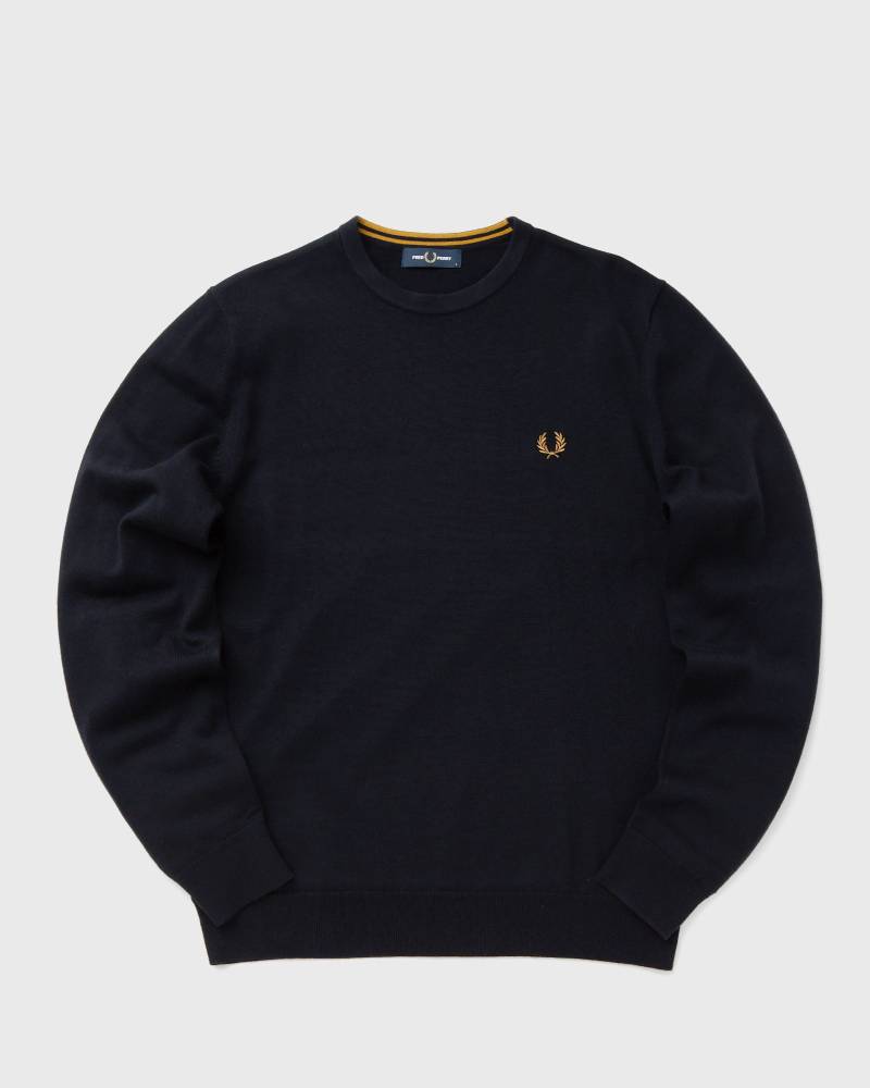 Fred Perry CLASSIC CREW NECK JUMPER men Sweatshirts blue in Größe:L von Fred Perry