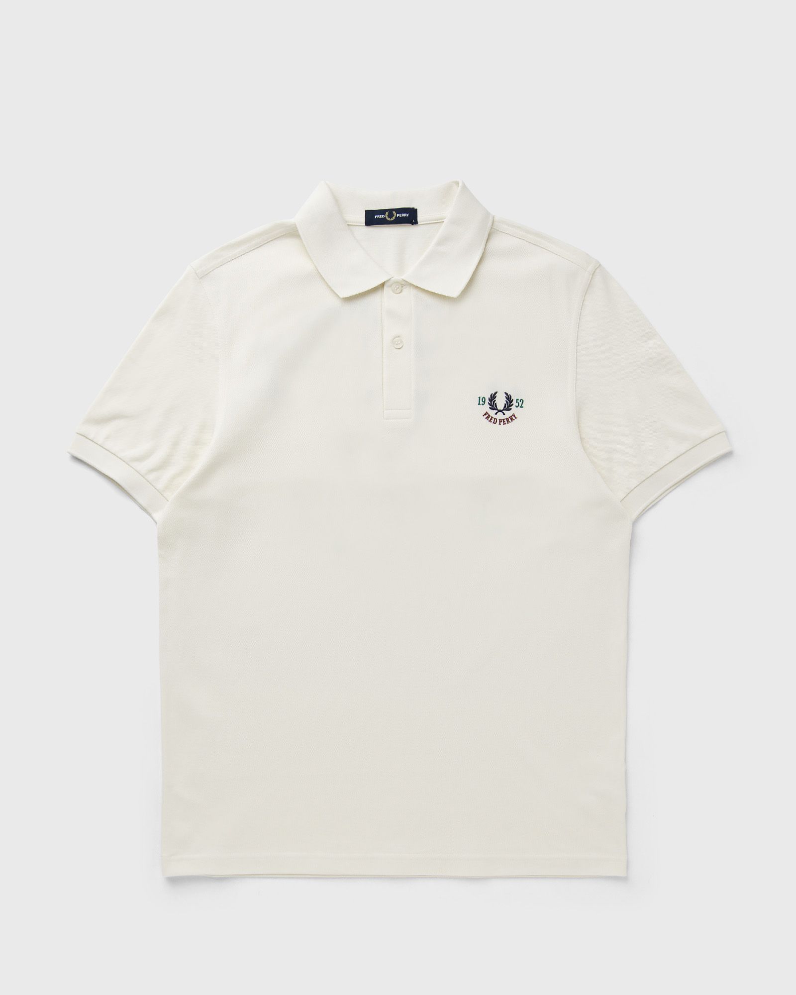 Fred Perry CLUBHOUSE EMBROIDERED POLO SHI men Polos beige in Größe:L Fred Perry CLUBHOUSE EMBROIDERED POLO SHI men Polos beige in Größe:L von Fred Perry