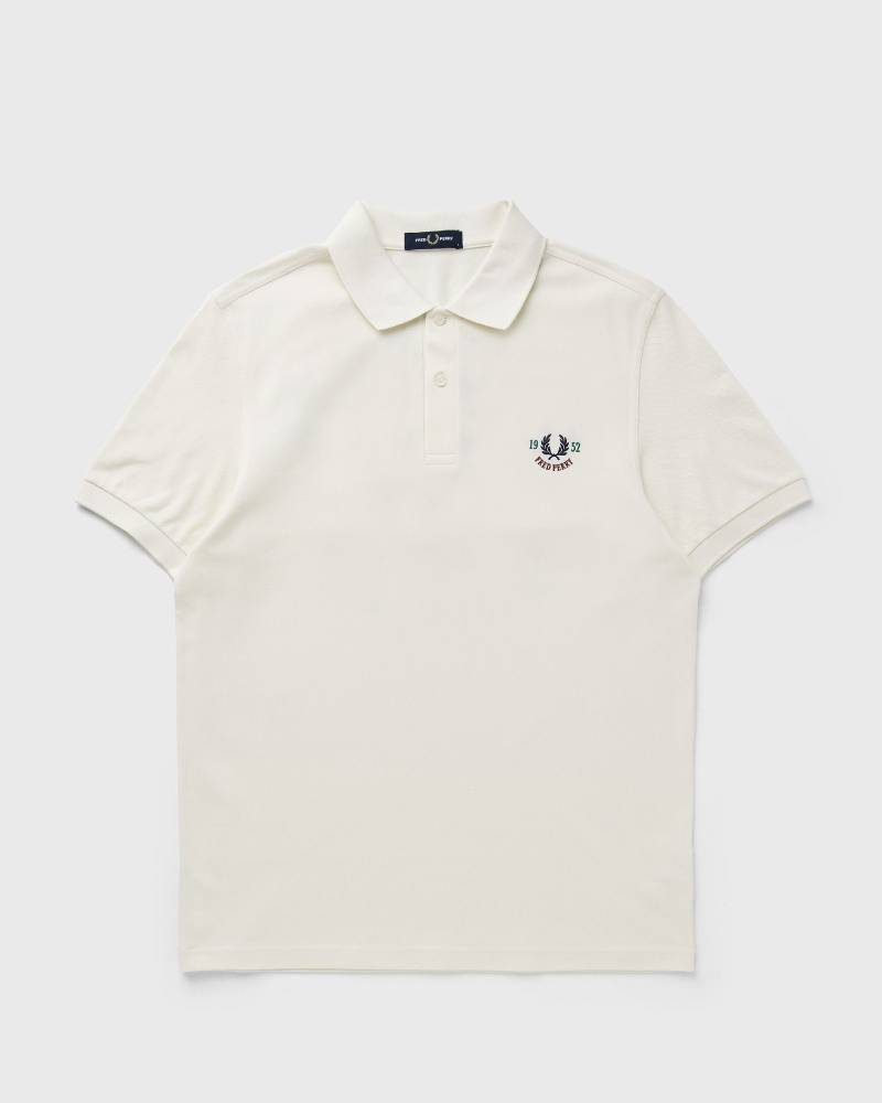 Fred Perry CLUBHOUSE EMBROIDERED POLO SHI men Polos beige in Größe:L von Fred Perry