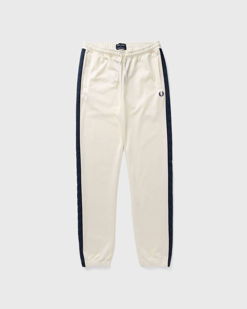 Fred Perry CONTRAST TAPE TRACK PANT men Track Pants beige in Größe:L von Fred Perry