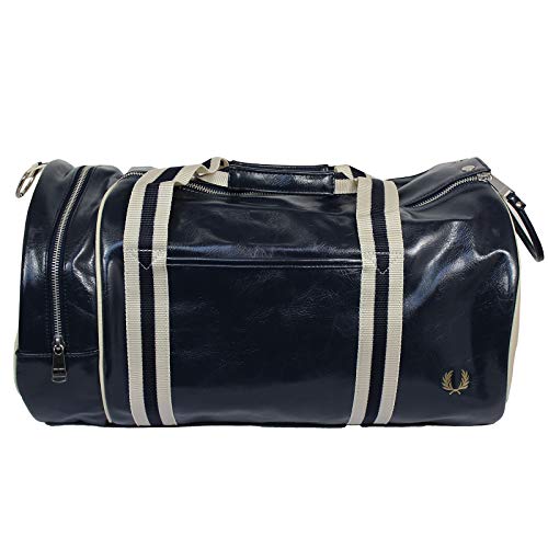 Fred Perry Classic Barrel Herren Holdall Blau ONE Size von Fred Perry
