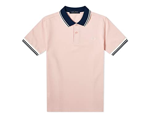 Fred Perry Contrast Rib Polo Shirt, Polo - M von Fred Perry