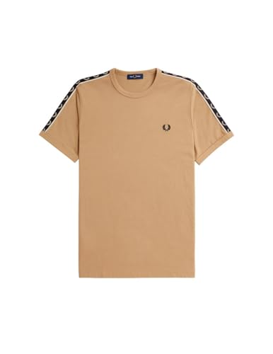 Fred Perry Contrast Tape Ringer Shirt Herren - L von Fred Perry