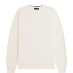 Fred Perry Creme Rundhals Sweatshirt von Fred Perry