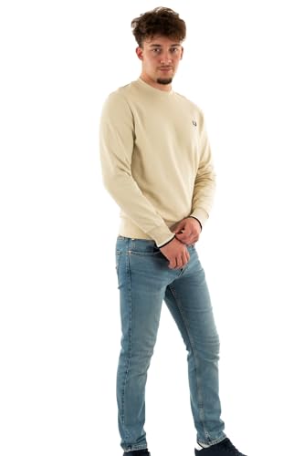 Fred Perry Crew Neck Sweatshirt, Sweatshirt - XL von Fred Perry