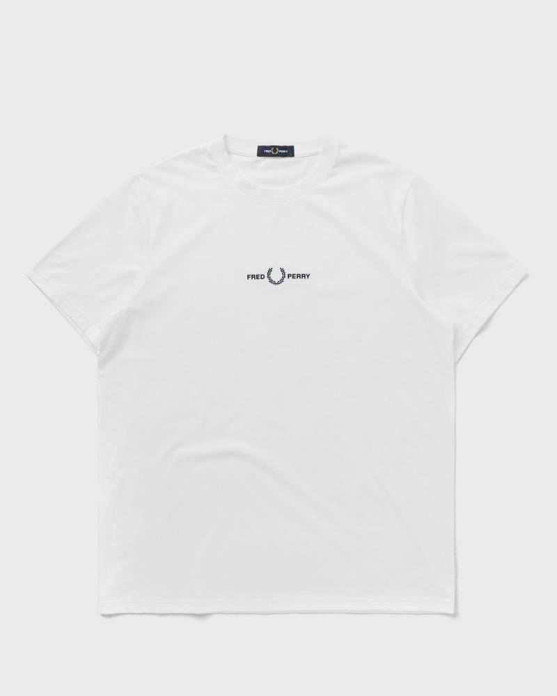 Fred Perry Embroidered T Shirt men Shortsleeves white in Größe:L Fred Perry Embroidered T Shirt men Shortsleeves white in Größe:L von Fred Perry