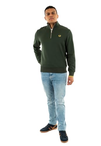 Fred Perry Half Zip Pullover Herren - M von Fred Perry