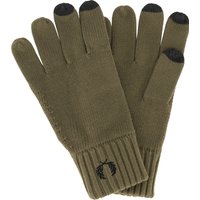 Fred Perry Herren Handschuhe grün Baumwolle von Fred Perry