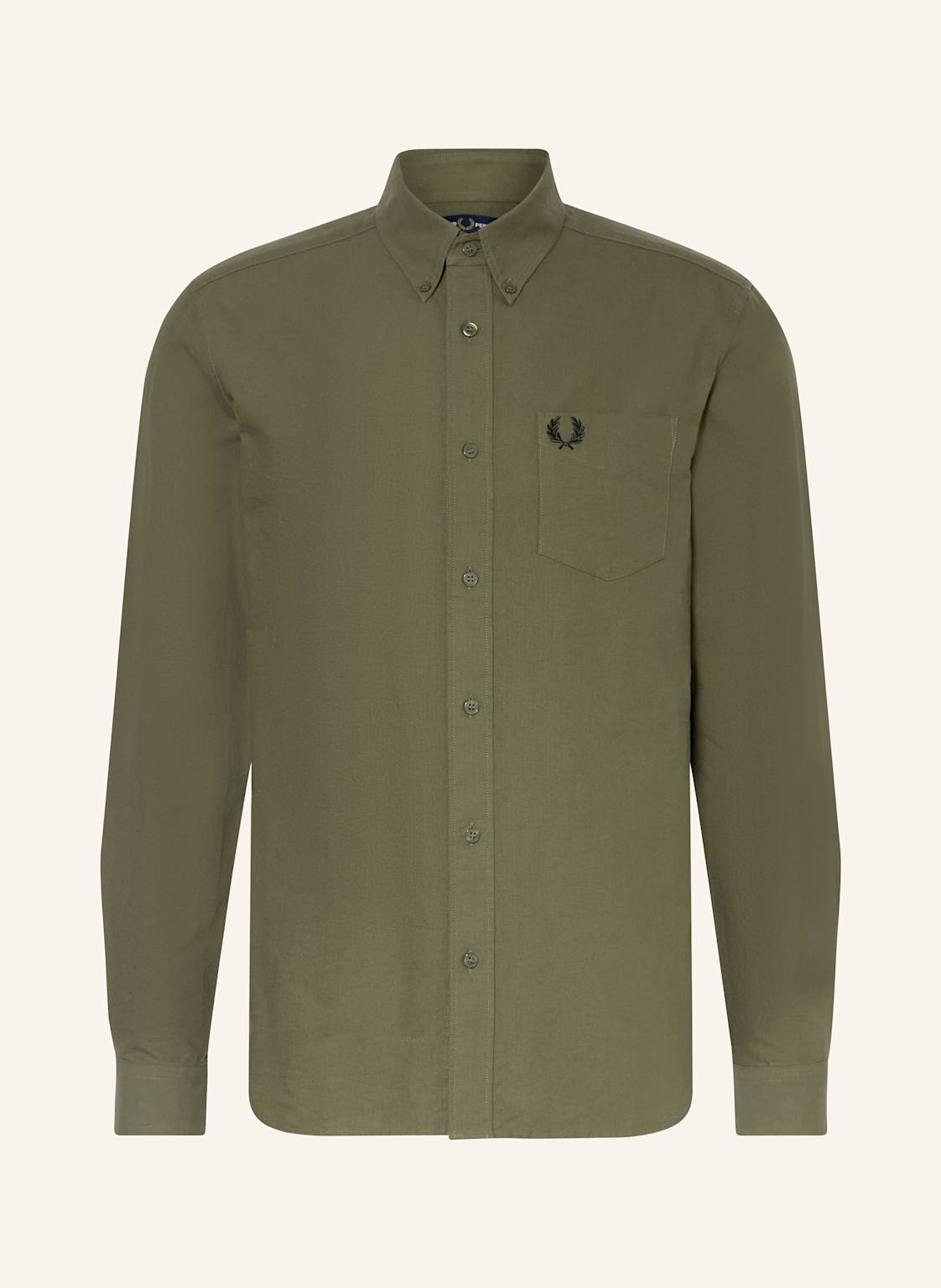 Fred Perry Hemd Regular Fit gruen Fred Perry Hemd Regular Fit gruen von Fred Perry