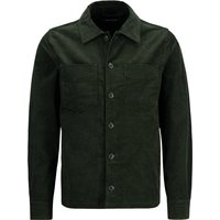 Fred Perry Herren Overshirt grün Baumwolle von Fred Perry