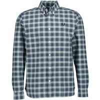 Fred Perry Herren Hemd blau kariert von Fred Perry