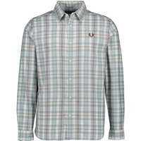 Fred Perry Herren Hemd grün kariert von Fred Perry