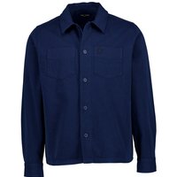 Fred Perry Herren Overshirt blau von Fred Perry