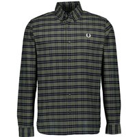 Fred Perry Herren Hemd blau kariert von Fred Perry