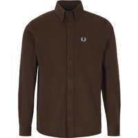 Fred Perry Herren Hemd braun von Fred Perry