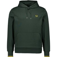 Fred Perry Herren Hoodie grün unifarben von Fred Perry