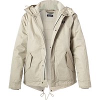 Fred Perry Herren Parka beige Baumwolle unifarben von Fred Perry