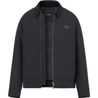 Fred Perry Herren Jacke schwarz unifarben von Fred Perry