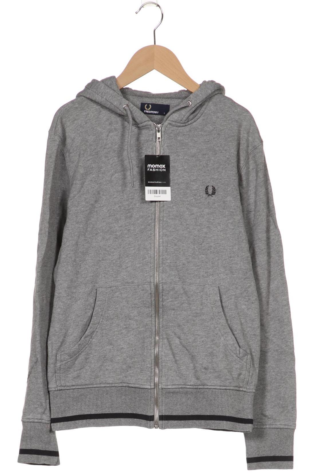 Fred Perry Herren Kapuzenpullover, grau von Fred Perry