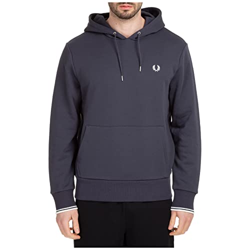 Fred Perry Herren Kapuzenpullover Dark Graphite M von Fred Perry