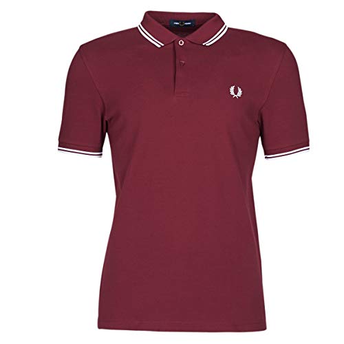 Fred Perry Herren M3600 Polohemd, Rojo, M von Fred Perry