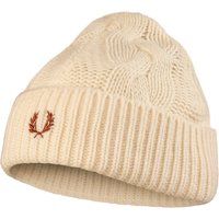 Fred Perry Herren Mütze weiß Woll-Stoff von Fred Perry