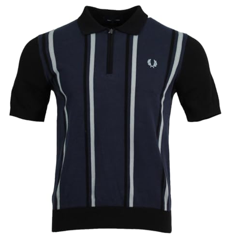 Fred Perry Herren Polo Kurzarm K4560 (DE/NL/SE/PL, Alphanumerisch, M, Regular, Regular, Mehrfarbig) von Fred Perry