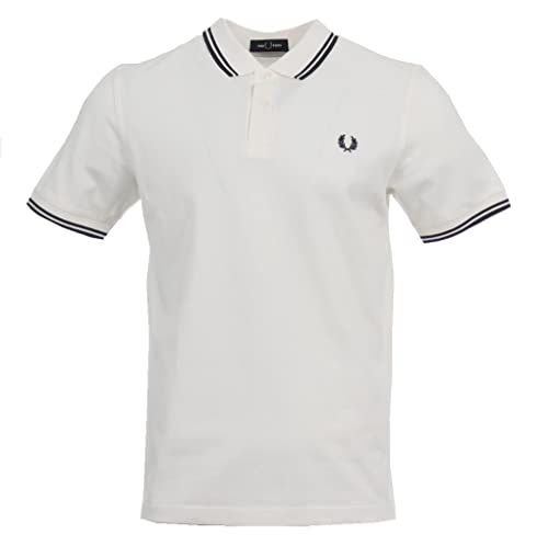 Fred Perry Herren Polo - M3600 (as3, Alpha, xx_l, Regular, Regular, Creme) von Fred Perry