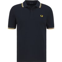 Fred Perry Herren Polo-Shirt blau von Fred Perry