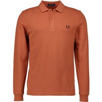 Fred Perry Herren Polo-Shirt braun von Fred Perry
