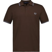 Fred Perry Herren Polo-Shirt braun von Fred Perry
