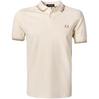 Fred Perry Herren Polo-Shirt beige Baumwoll-Piqué von Fred Perry