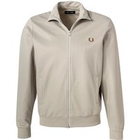 Fred Perry Herren Trainingsjacke beige unifarben von Fred Perry