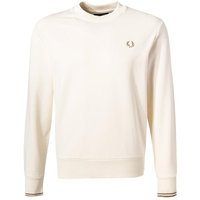 Fred Perry Herren Sweatshirt beige unifarben von Fred Perry