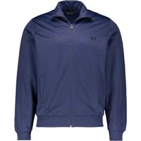 Fred Perry Herren Sweatjacke blau unifarben von Fred Perry