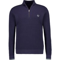 Fred Perry Herren Troyer blau unifarben von Fred Perry
