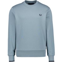 Fred Perry Herren Sweatshirt blau unifarben von Fred Perry