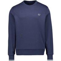 Fred Perry Herren Sweatshirt blau unifarben von Fred Perry