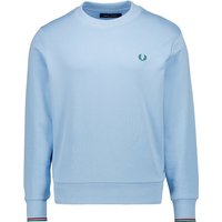 Fred Perry Herren Sweatshirt blau unifarben von Fred Perry
