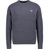 Fred Perry Herren Pullover grau unifarben von Fred Perry